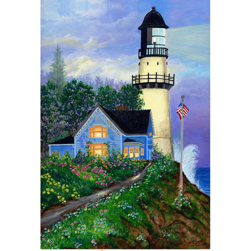 The Cranford Group Lighthouse Garden Flag